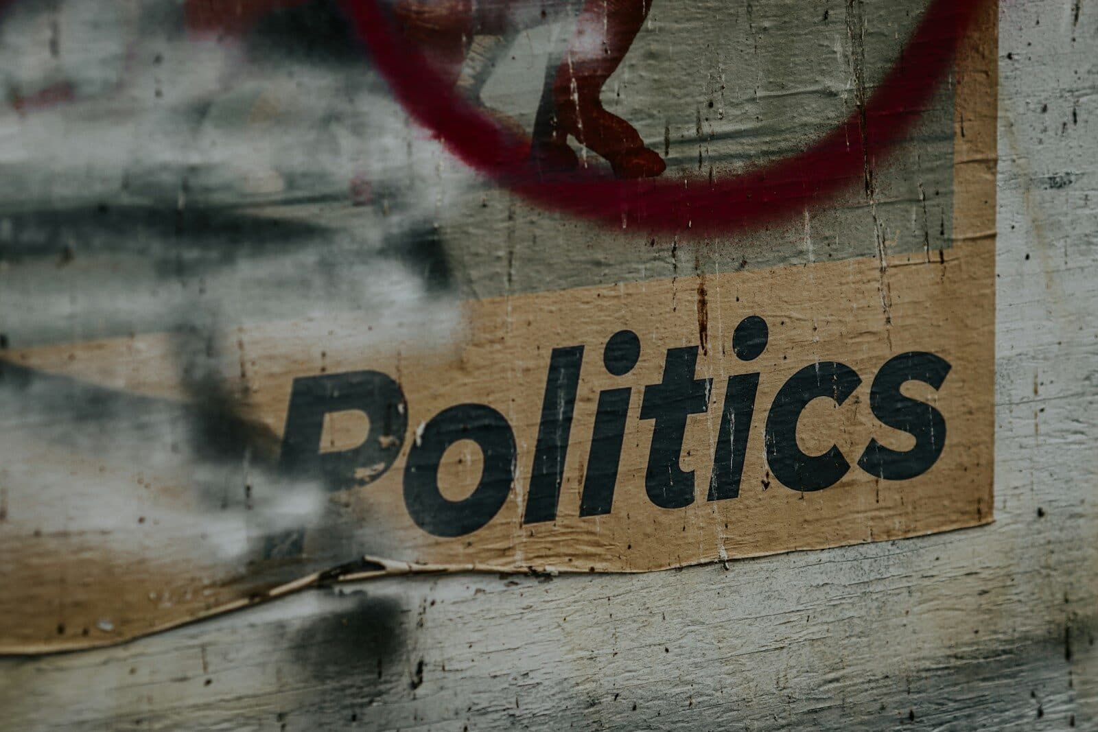 a sign on a wall