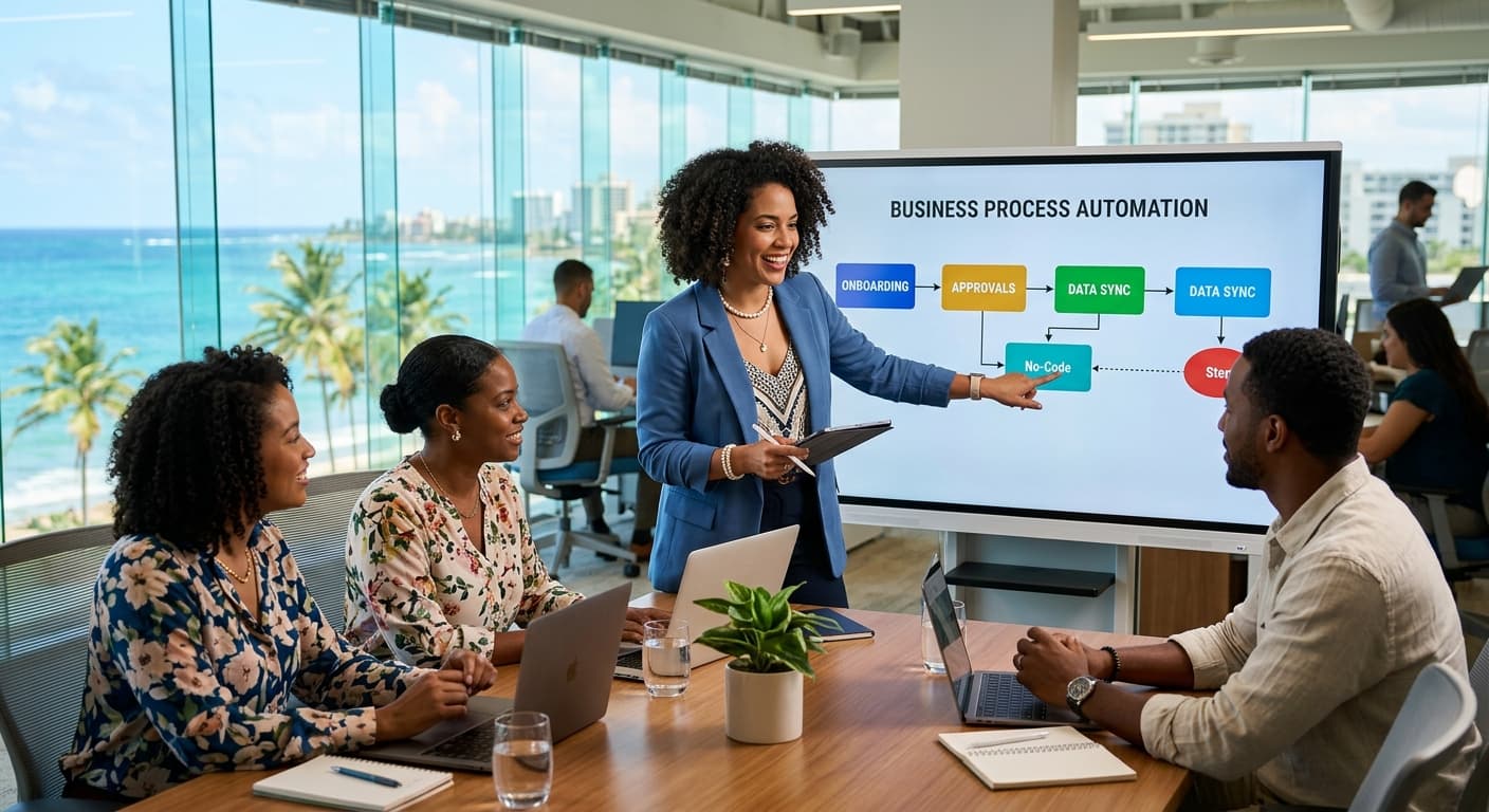 Automatización de procesos empresariales con no-code
